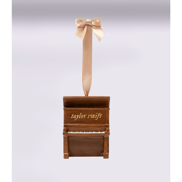 Taylor Swift Ornament Willow Piano Evermore Album Christmas Tree Holiday Present - Picture 11 of 12